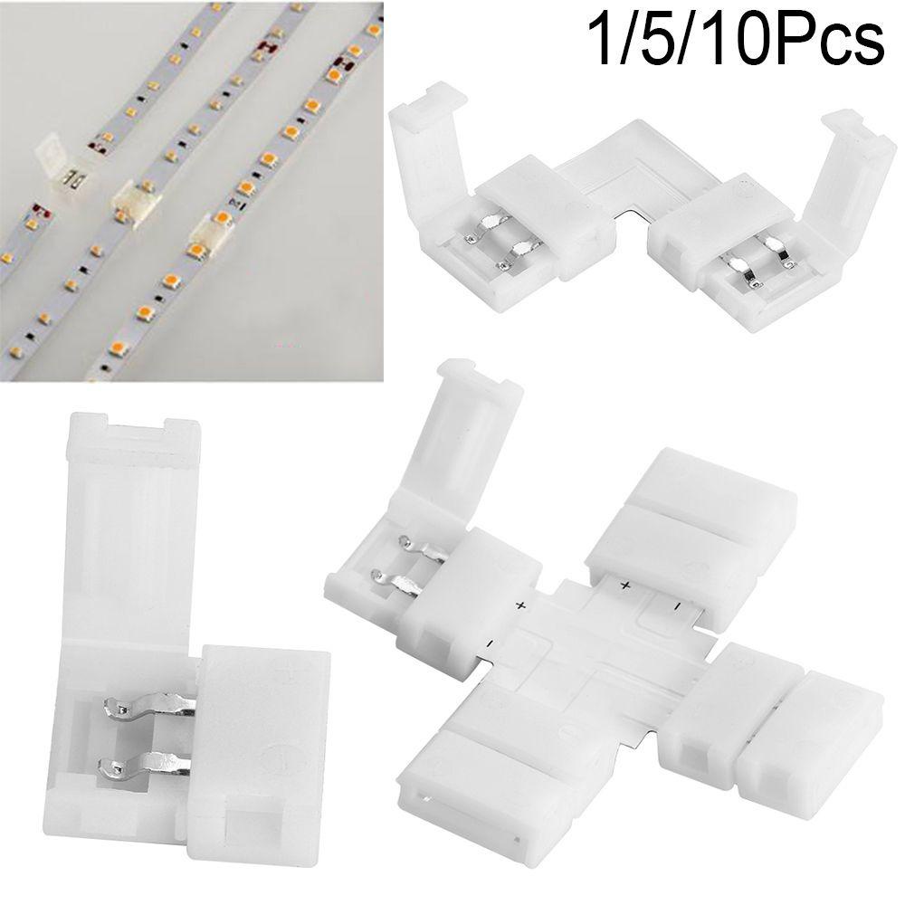DORAW 1 / 5 / 10 Đầu Nối Dây Đèn LED 8mm 10mm
