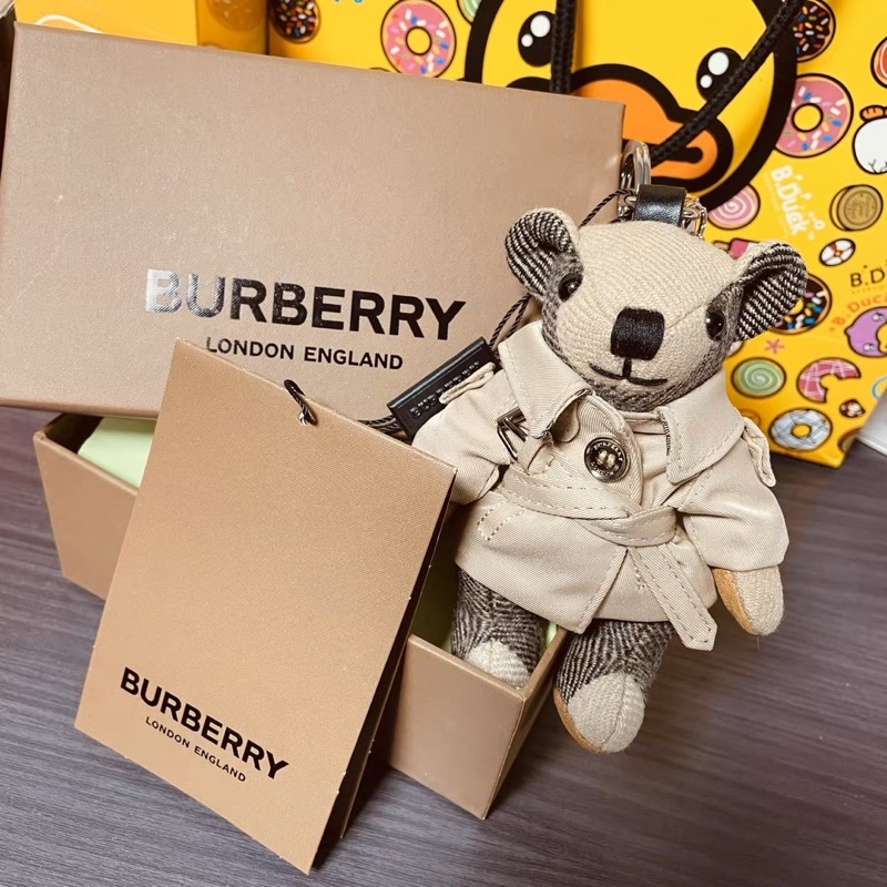 Móc khoá gấu BBR , móc treo gấu Burberry HÀNG CAO CẤP