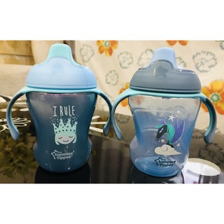 Cốc tập uống mỏ vịt Tommee Tippee chống đổ chống sặc cho bé 7m