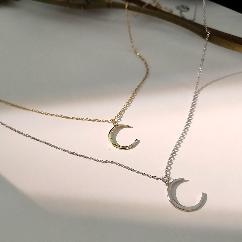 Vòng Cổ Choker Hình Mặt Trăng Phong Cách Hàn Quốc Dành Cho Nữ