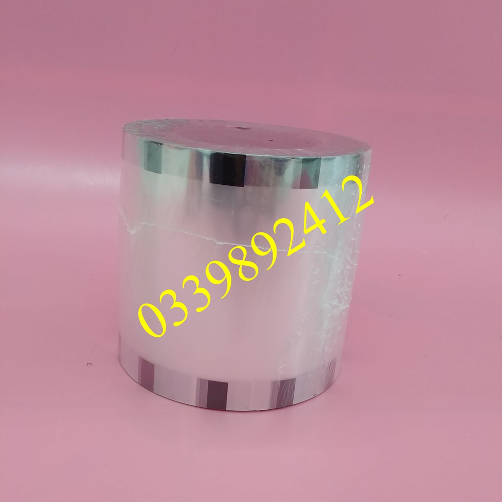 Cuộn keo cho máy dập ly 13CM loại trong