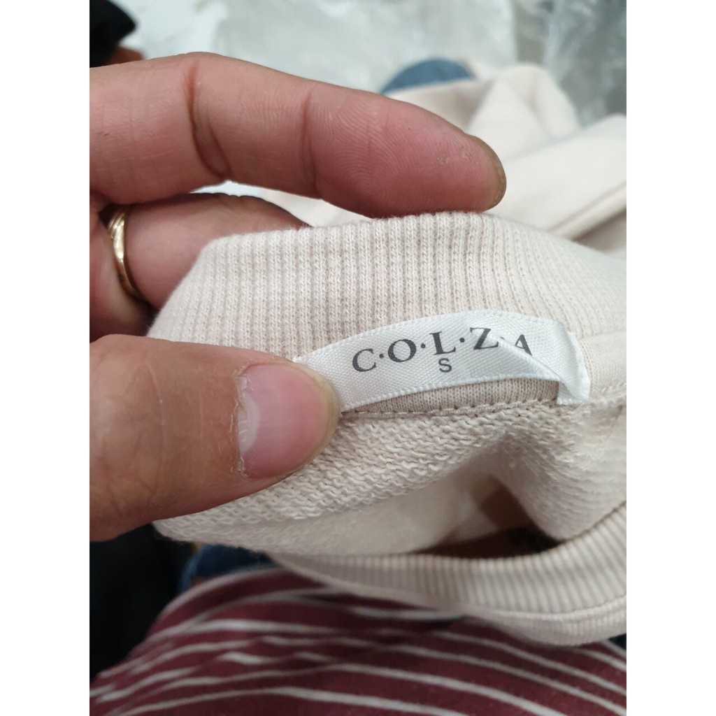 ÁO NỈ NỮ ❤️FREESHIP❤️ Áo nỉ nữ tay buộc nơ, hàng xuất Nhật xịn hãng COLZA | BigBuy360 - bigbuy360.vn
