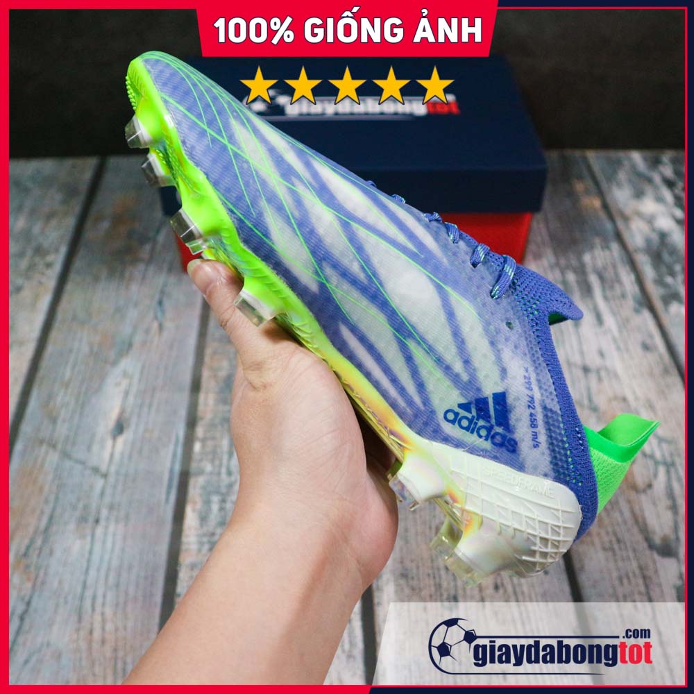 Giày đá banh OME X Speedflow .1 FG nhiều màu | Trọng lượng nhẹ, Da mềm mỏng, Lưỡi gà vải thun