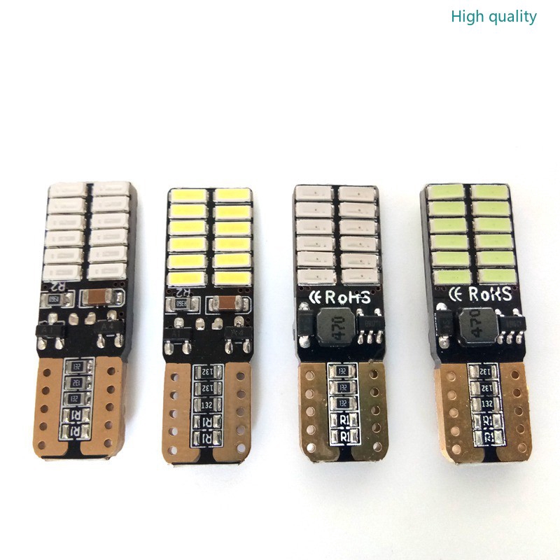 Bóng Đèn Led T10 194 W5W 24smd 4014 Gắn Biển Số Xe Ô Tô Chất Lượng Cao