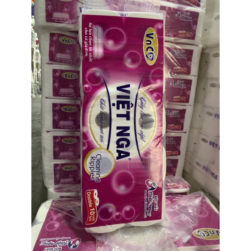 Giấy  lụa vệ sinh Cao cấp Việt Nga 3 lớp 900g