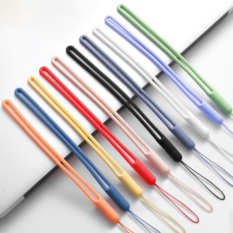 Dây đeo đIện thoại bằng silicon tiện lợi cho iPhone/Xiaomi