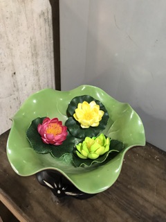 Combo bát sen thả hoa sz 23cm + đế kê