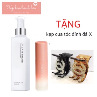 [COMBO GIÁ  ƯU ĐÃI KÈM QUÀ TẶNG] 🎁💖 Tinh chất dưỡng tóc và Kem nâng tone toning DREAM TREND💖