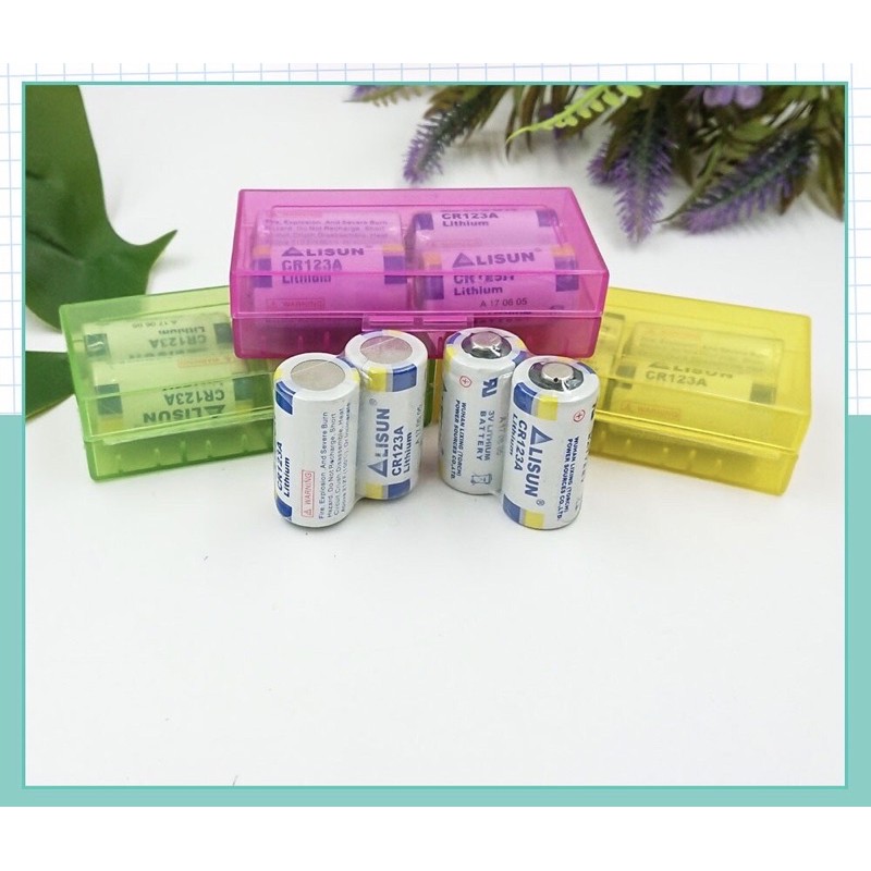 Pin CR123A 3V 1500mA Lithium, Pin 3V Cho Máy Ảnh Đèn Pin Mạch PLC (Không kèm Sạc)