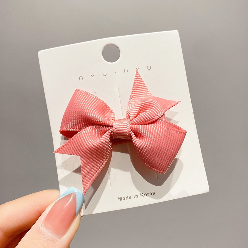 Kẹp tóc nơ thời trang phong cách Hàn Quốc cho bé.