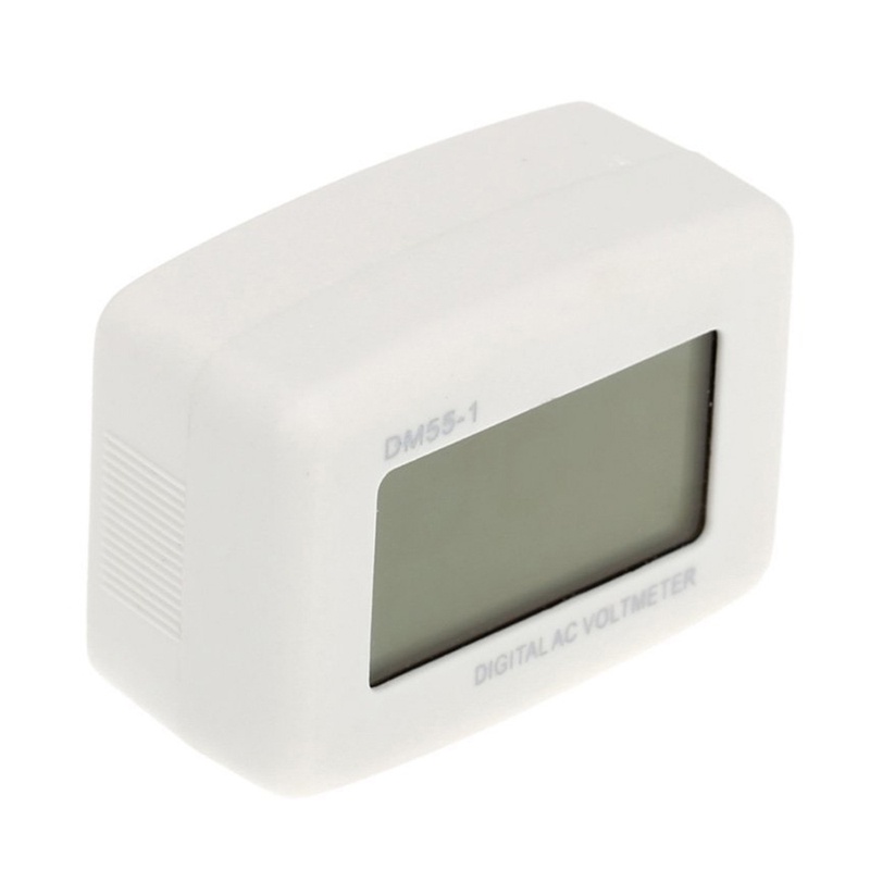 Vôn Kế Kỹ Thuật Số DM 55-1 AC 80-300 V Có Màn Hình LCD Chất Lượng Cao