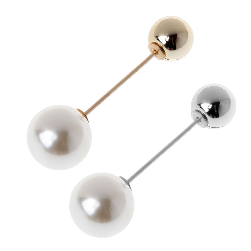 Set 5 Ghim Cài Áo Đính Ngọc Trai Nhân Tạo Trang Trí Khăn Choàng Cổ