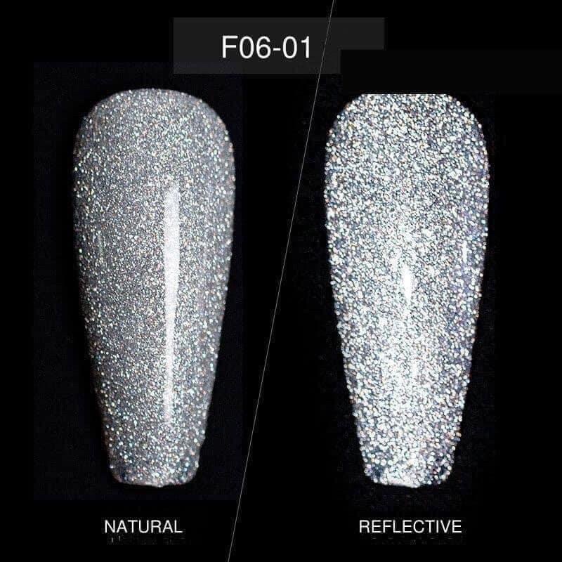 Sơn Gel  Nhũ Flast Bạc Vàng, Sơn Gel Nhũ Siêu Sáng