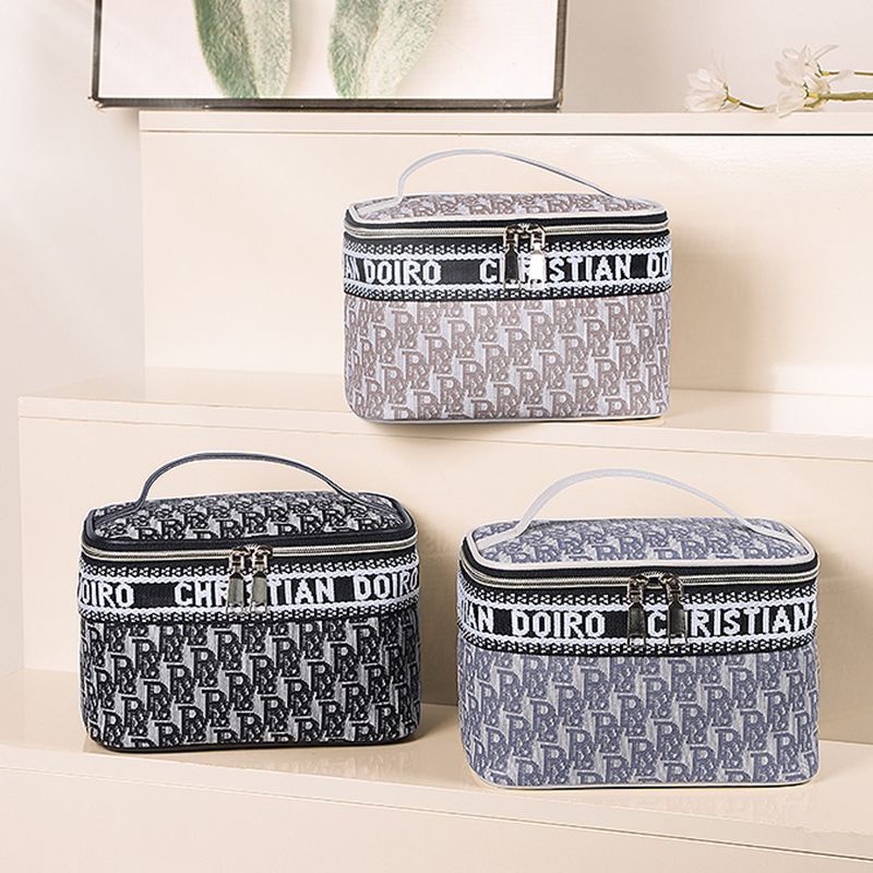 Túi Đựng Mỹ Phẩm Da PU Chống Thấm Nước Di Động Thời Trang