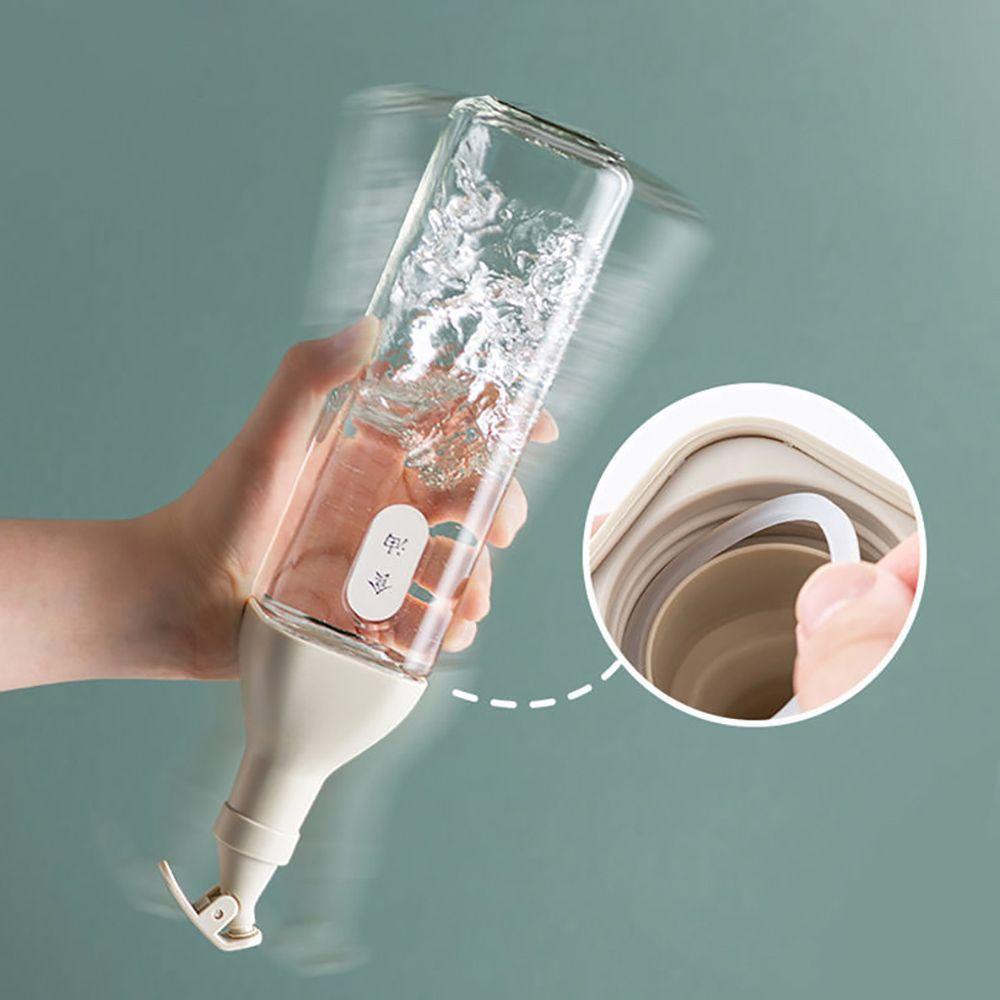 Bình Thủy Tinh Đựng Dầu Ăn Có Đầu Lọc Vuông 500ml