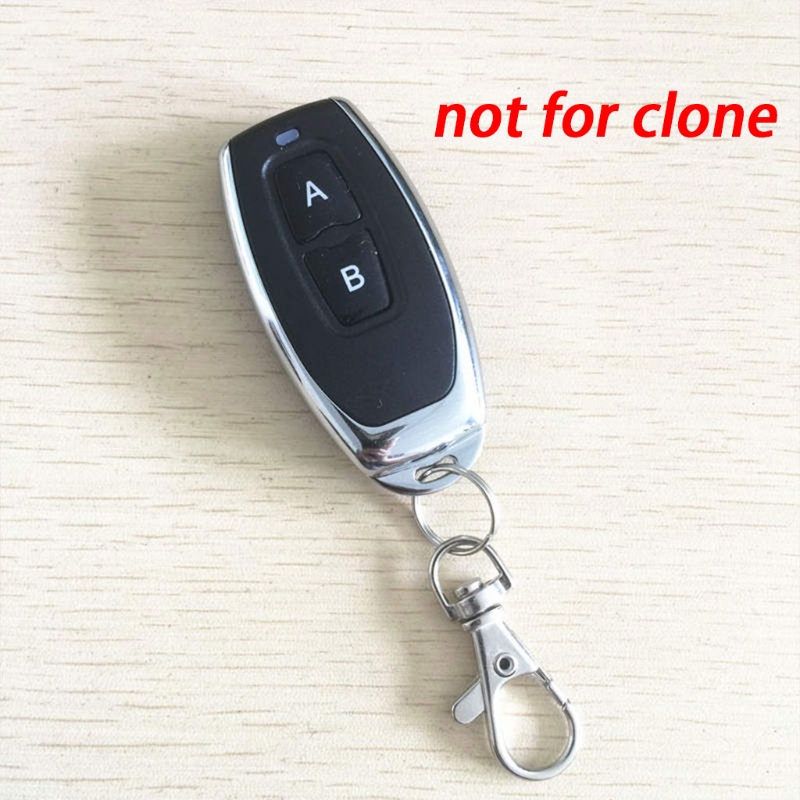 Công Tắc Điều Khiển Mở Cửa Garage 433MHZ 2 Nút Không Dây Bằng Điện