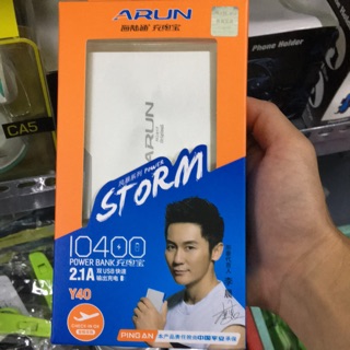 Sạc tích điện ARUN 10400mAh BH 6 tháng đổi mới