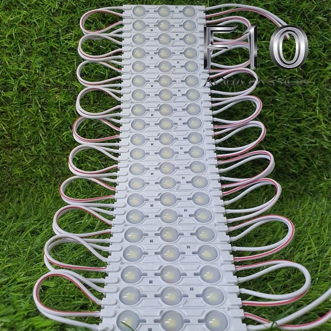 Đèn led hắt 3 bóng mắt lồi siêu sáng 12v chống nước cao cấp Led Song vỉ 20 thanh dài 2,3m