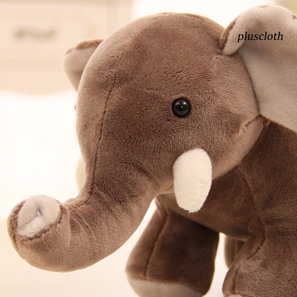 Đồ chơi thú nhồi bông hình chú voi đáng yêu 25cm