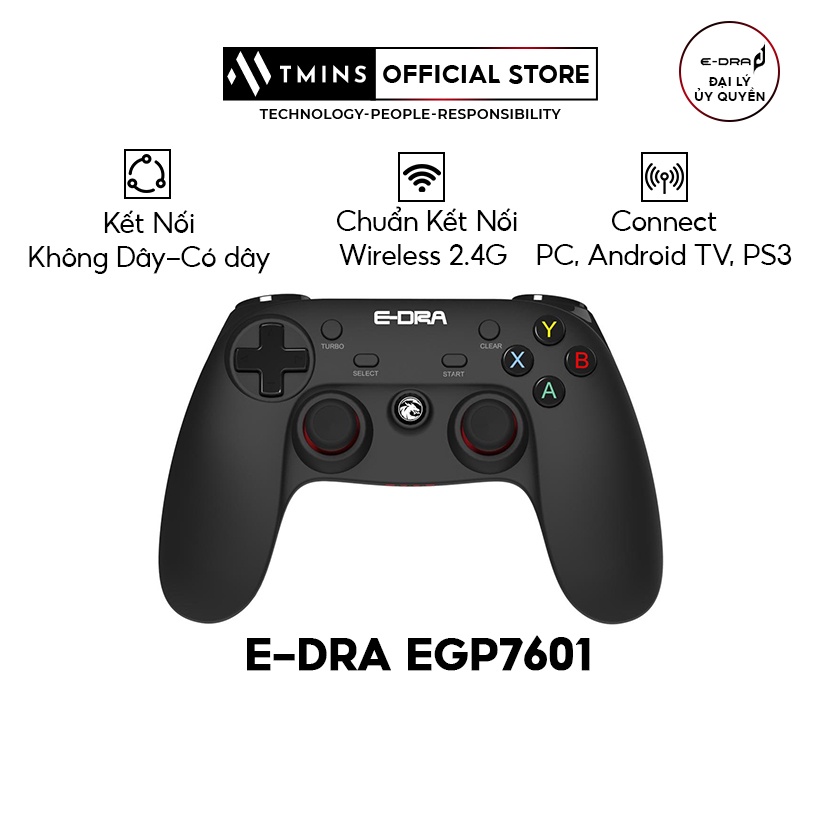 Tay Cầm Chơi Game không dây - E-Dra EGP7601