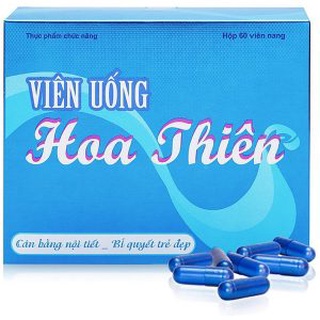 Viên uống hoa thiên giúp cân bằng nội tiết tố nữ 60 viên