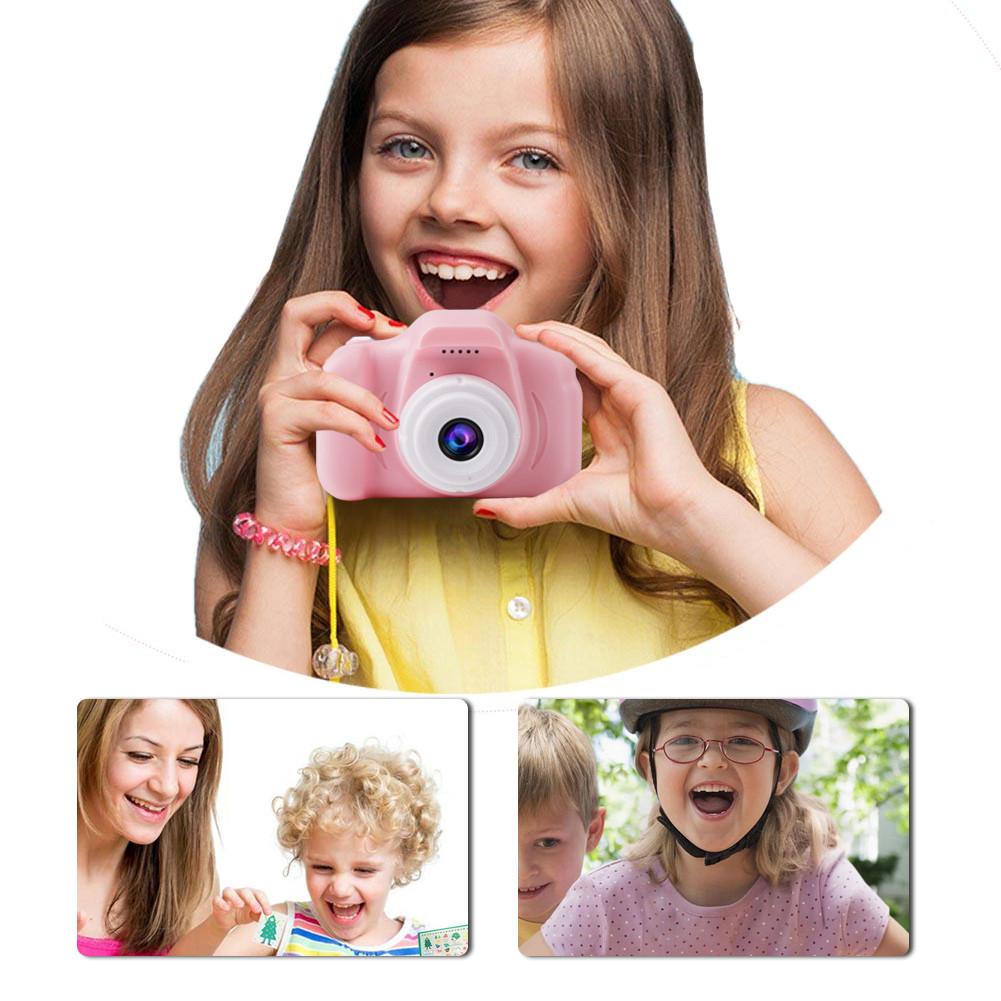 🌈kho sẵn sàng Màn hình 2 inch có thể sạc được Máy ảnh mini kỹ thuật số Trẻ em Phim hoạt hình Đồ chơi máy ảnh dễ thương | BigBuy360 - bigbuy360.vn
