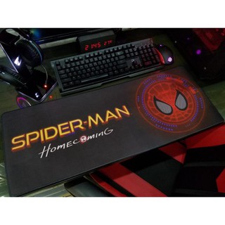 Pad chuột spiderman (800x300x4mm) - (bàn di chuột/lót chuột cỡ lớn size 83 hàng chính hãng)