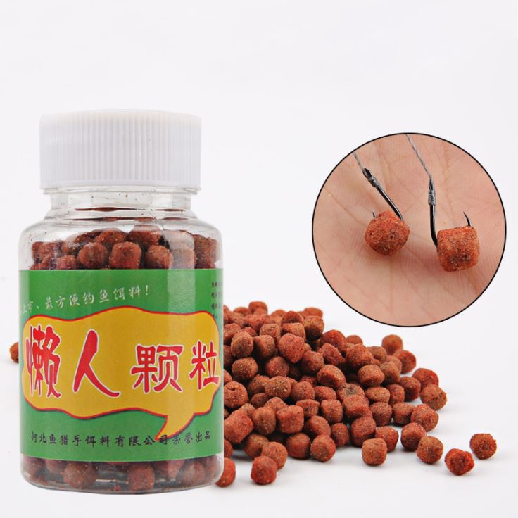 Mồi Câu Cá Dạng Viên Cám Câu Cá Trắm, Chép, Chôi, Rô Phi,..Loại Hạt To, Hạt Nhỏ Siêu Nhậy