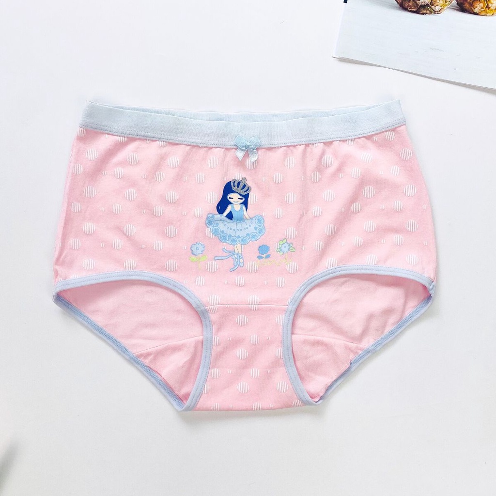 Set 2 Quần Lót Bé Gái Size Lớn 30-45 Kg Co&amp;Com CV70060 Cotton Cao Cấp Nhiều Mẫu Dễ Thương Mềm Mại