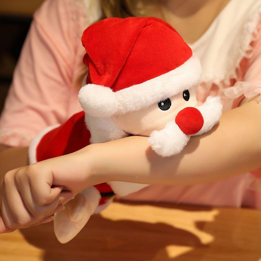 Con Rối Tay Hình Ông Già Noel Tuần Lộc Đồ Chơi Nhồi Bông Dễ Thương Cho Bé