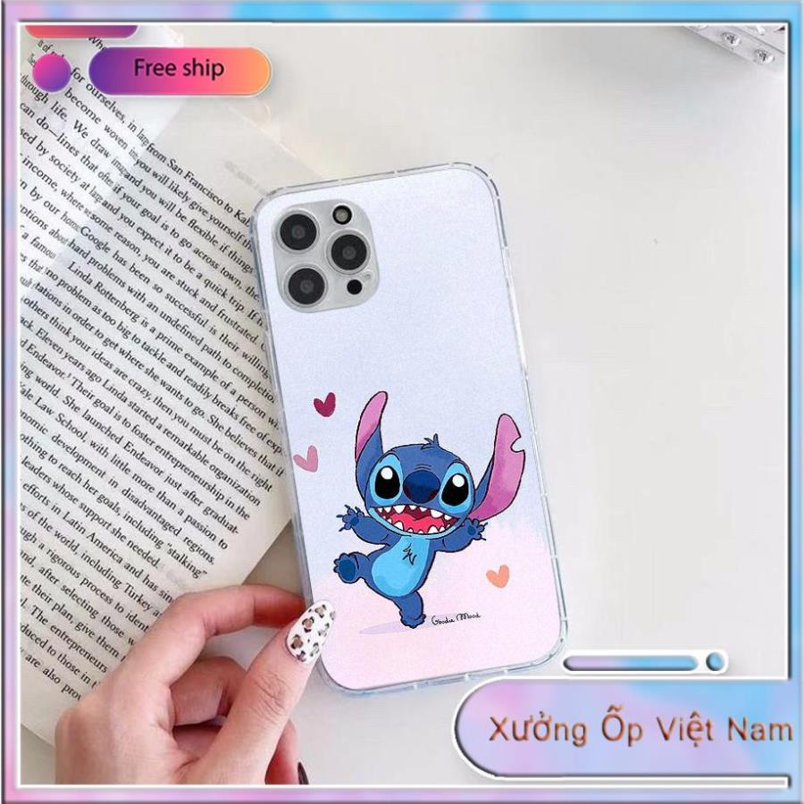 Ốp điện thoại iphone Icon Stitch 5/5S/5SE/6/6S/6 Plus/6S Plus/7/8/7 Plus/8 Plus/X/XSMax/11/11Pro/11 ProMax/XR M56