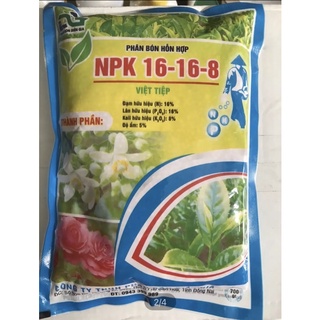 Phân NPK 16-16-8 gói 700gram