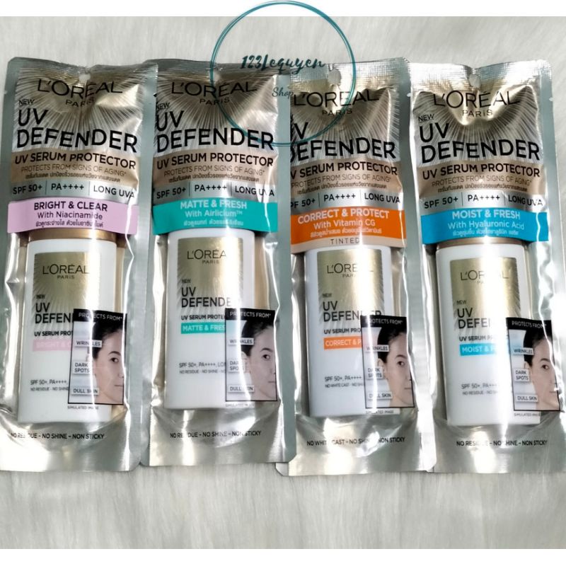 Kem chống nắng l'oreal paris uv defender 50ml
