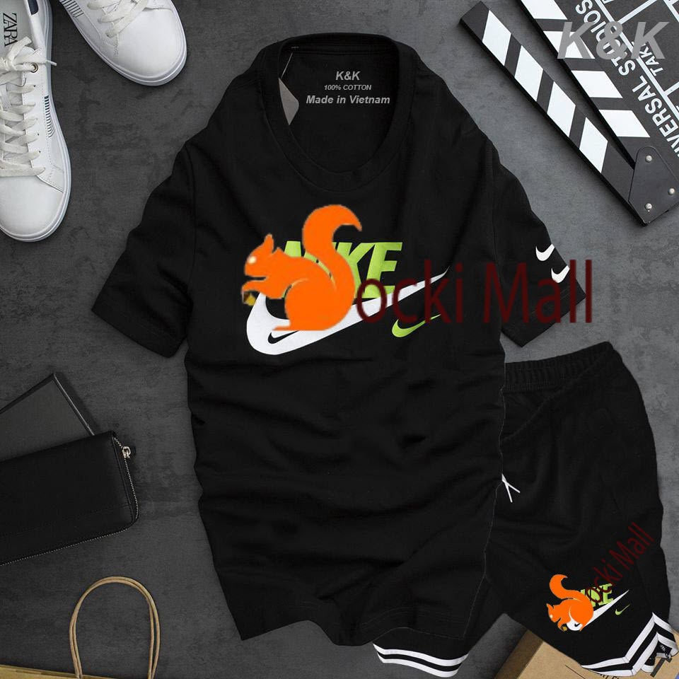(Loại 1) Thời trang trẻ em - Bộ quần áo ngắn tay bé trai, bé gái mặc cùng nhau, chất cotton mát mẻ - SockiMall