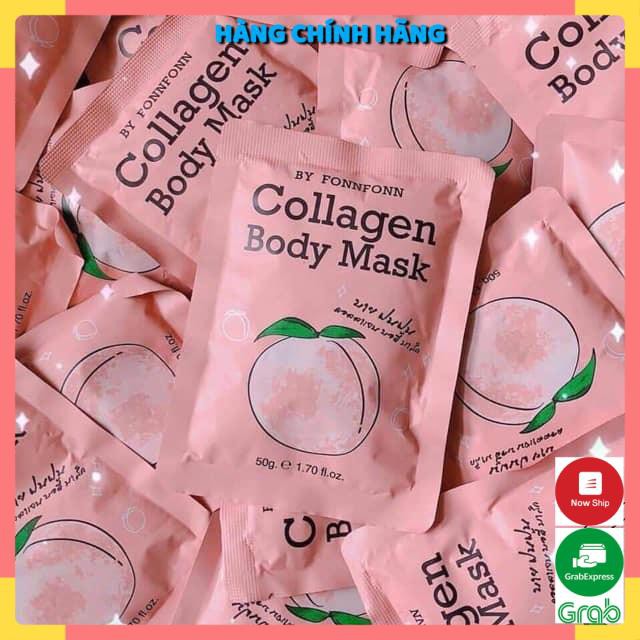 [HÀNG HOT] Ủ trắng đào collagen body mask