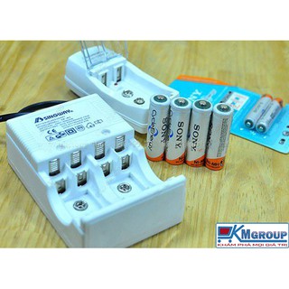 BỘ SẠC PIN 2A-3A SINGWWAY-W05/ JIABAO A 612