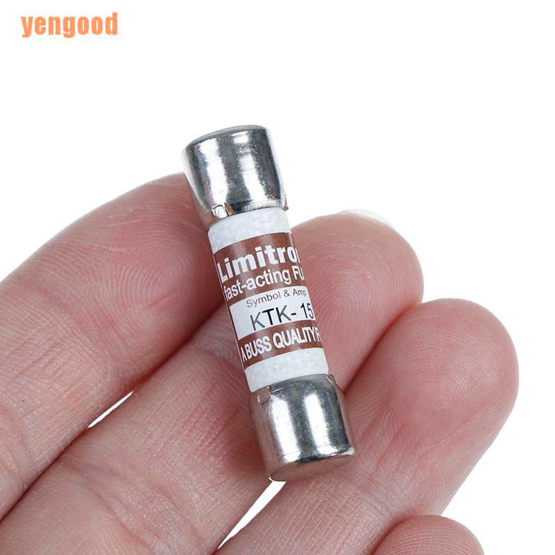 Cầu chì 5a 600v Kk-15 10x38mm đa dụng chất lượng cao