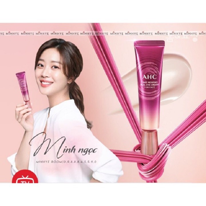 Kem dưỡng vùng mắt AHC Time Rewind Real Eye Cream For Face | BigBuy360 - bigbuy360.vn
