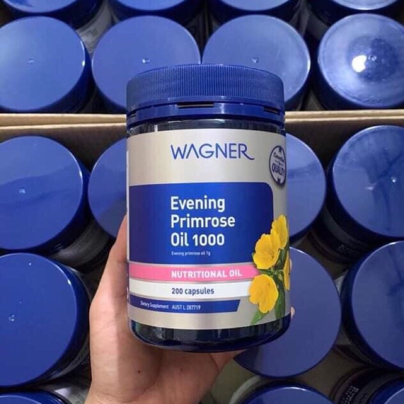 TINH DẦU HOA ANH THẢO WAGNER EVENING PRIMROSE OIL 1000MG - ÚC