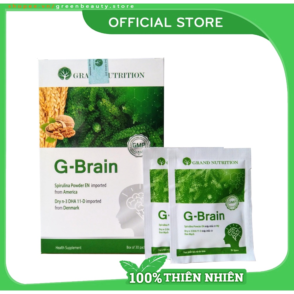 G-Brain Cốm Hỗ trợ Phát Triển Trí Não Chính Hãng