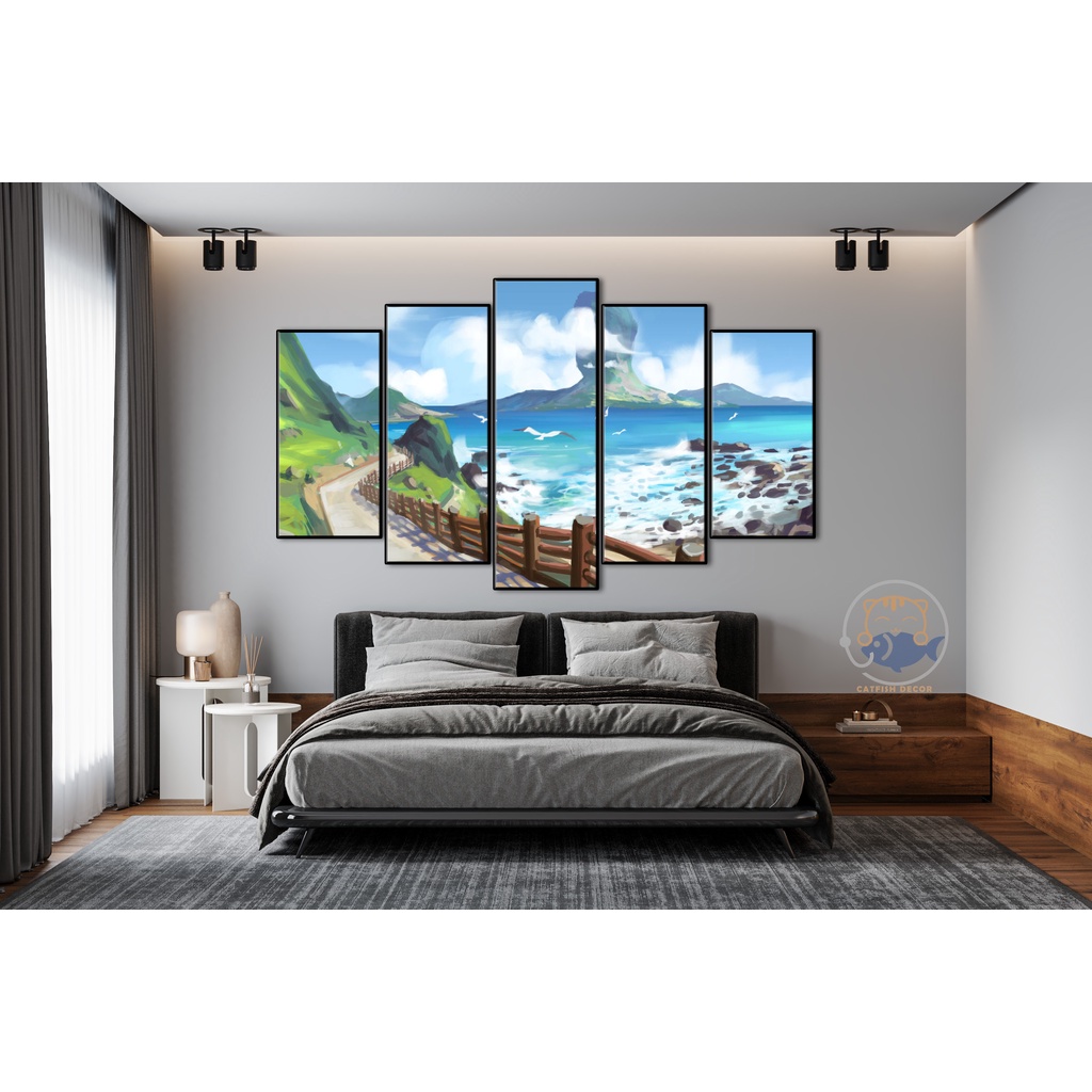 Tranh dán tường LANDSCAPE - Phong Cảnh - Digital Art - bộ 9