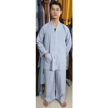 Đồ lam đi chùa của nam , pháp phục nam , đồ lam nam