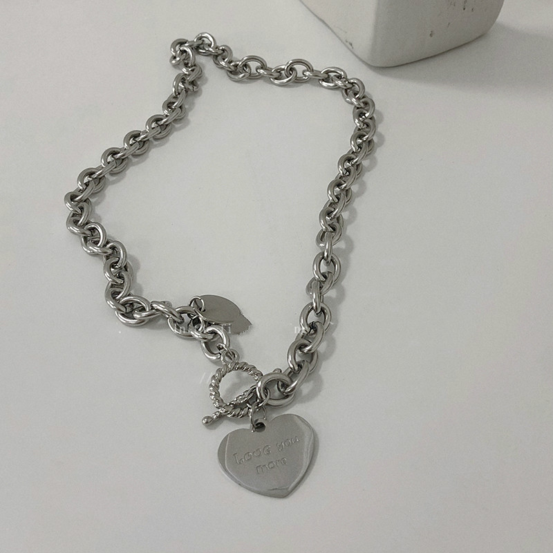 vòng cổ Mặt Trái Tim Phong Cách Harajuku