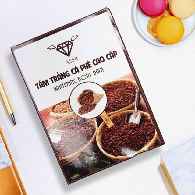 Tắm trắng cafe Ashi