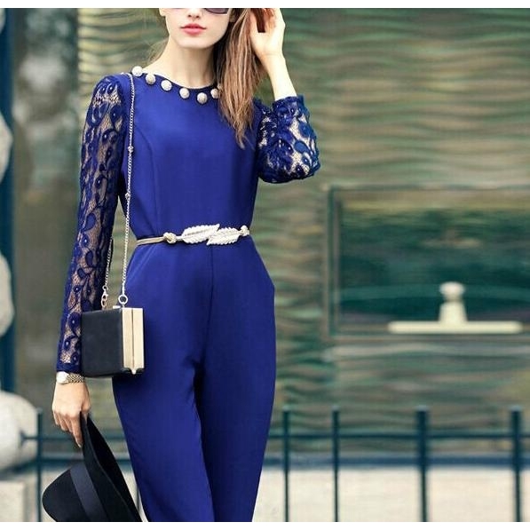Thắt Lưng Dây Xích Mặt Hình Lá Bằng Kim Loại Thời Trang Cho Nữ