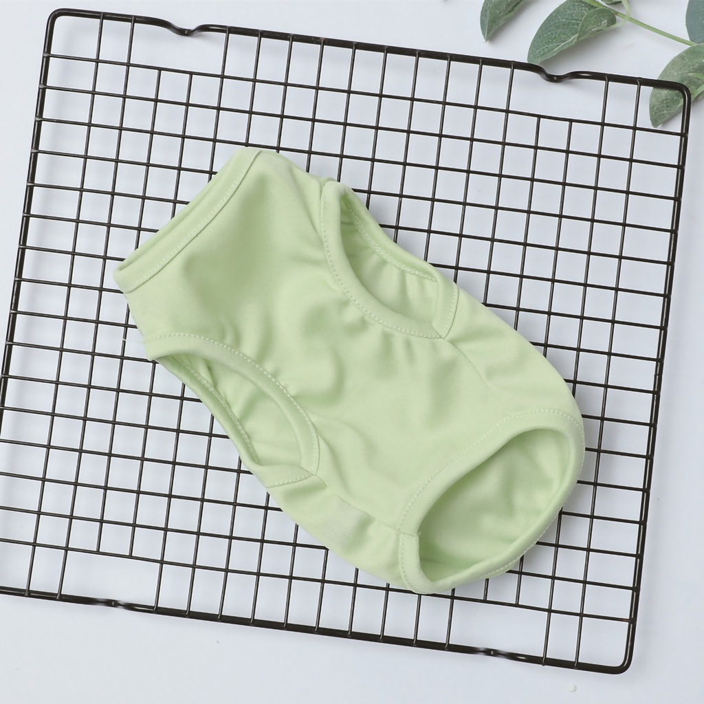 Áo Ba Lỗ Thoáng Khí Màu Sắc Đơn Giản Dành Cho Thú Cưng