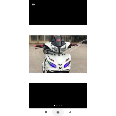 Mão siêu nhân gắn: Ex135- EX150, WINNER_ WINNER X, sirius, Jupiter, wave. MÀU KHÓI VÀ ĐEN