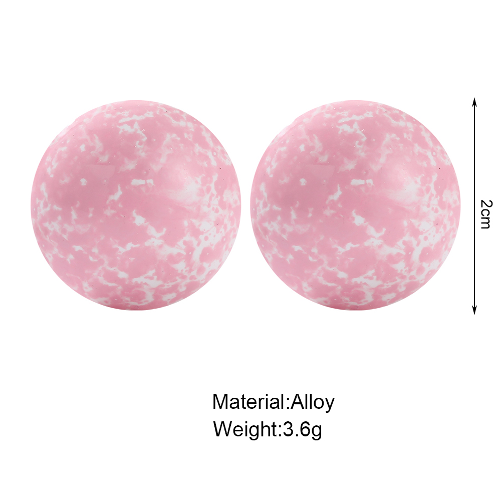 Đôi khuyên tai AY dạng xỏ tạo hình độc đáo màu sắc kẹo ngọt phong cách Hàn Quốc thời trang dành cho nữ