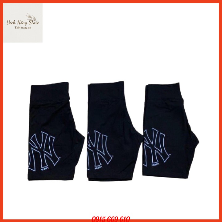 Quần Legging Lửng Nâng Mông Cotton Co Giãn 4 Chiều - Quần Legging Nữ Đen - Freesize