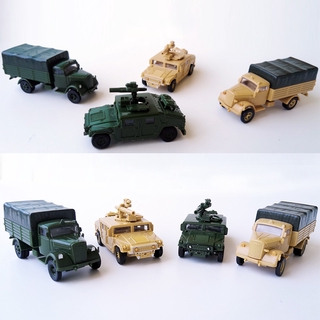 Mô hình xe tải đồ chơi 4D WW2